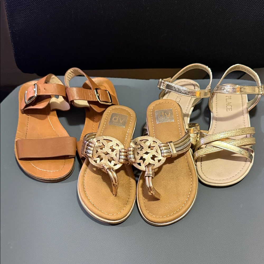 Girls Sandals Lot
